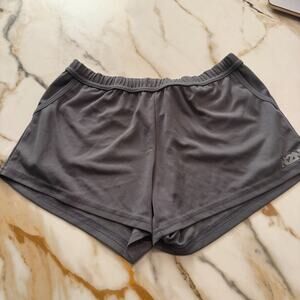 PreLoved N2N Bodywear Mens Athletic Tie Gym Shorts Color Grey Size Medium